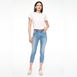 PISTOLA AUDREY MID RISE SKINNY CROP JEAN